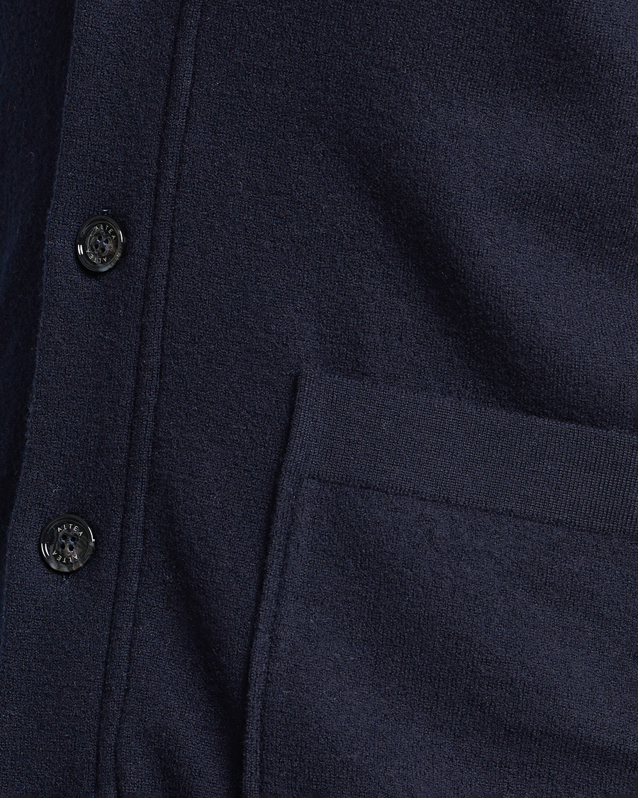 Mies | Puserot | Altea | Wool Chore Jacket Navy