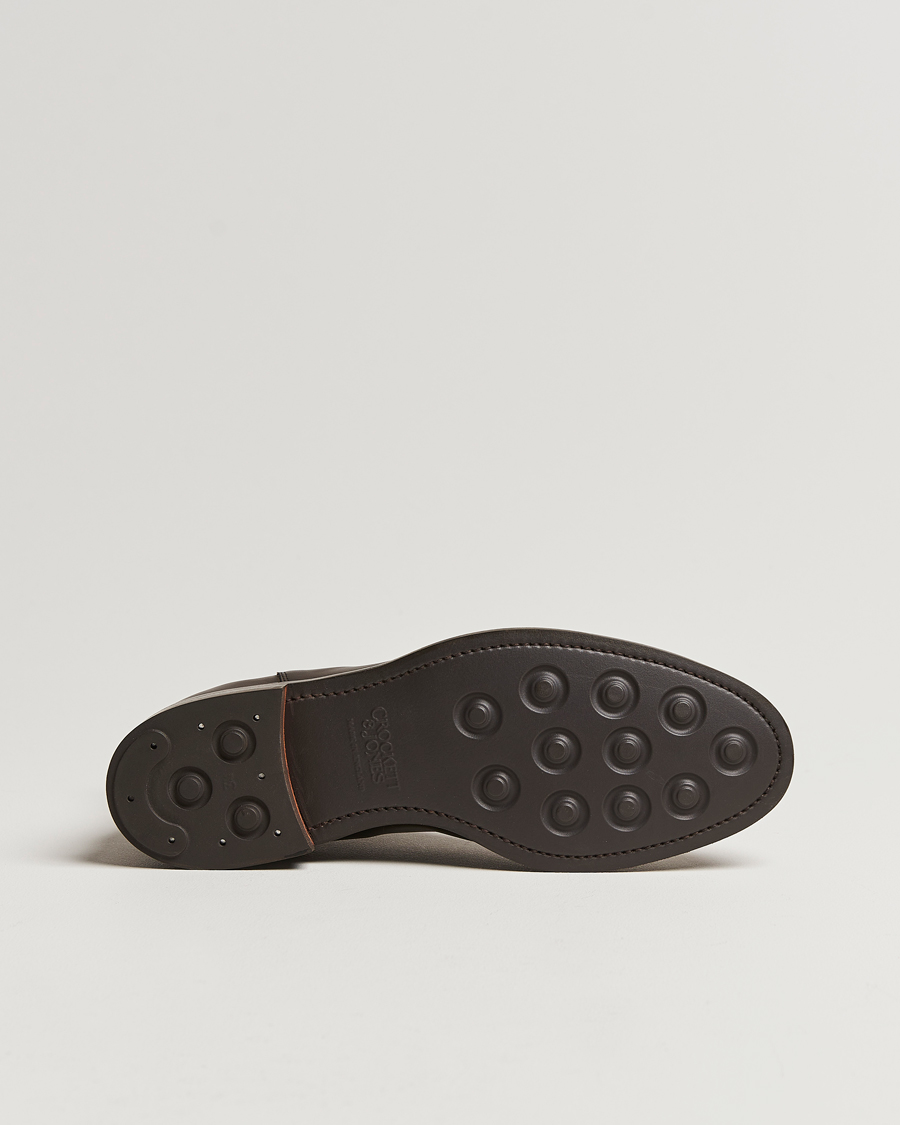 Mies | Nilkkurit | Crockett & Jones | Chelsea 5 Dk Brown Wax Calf