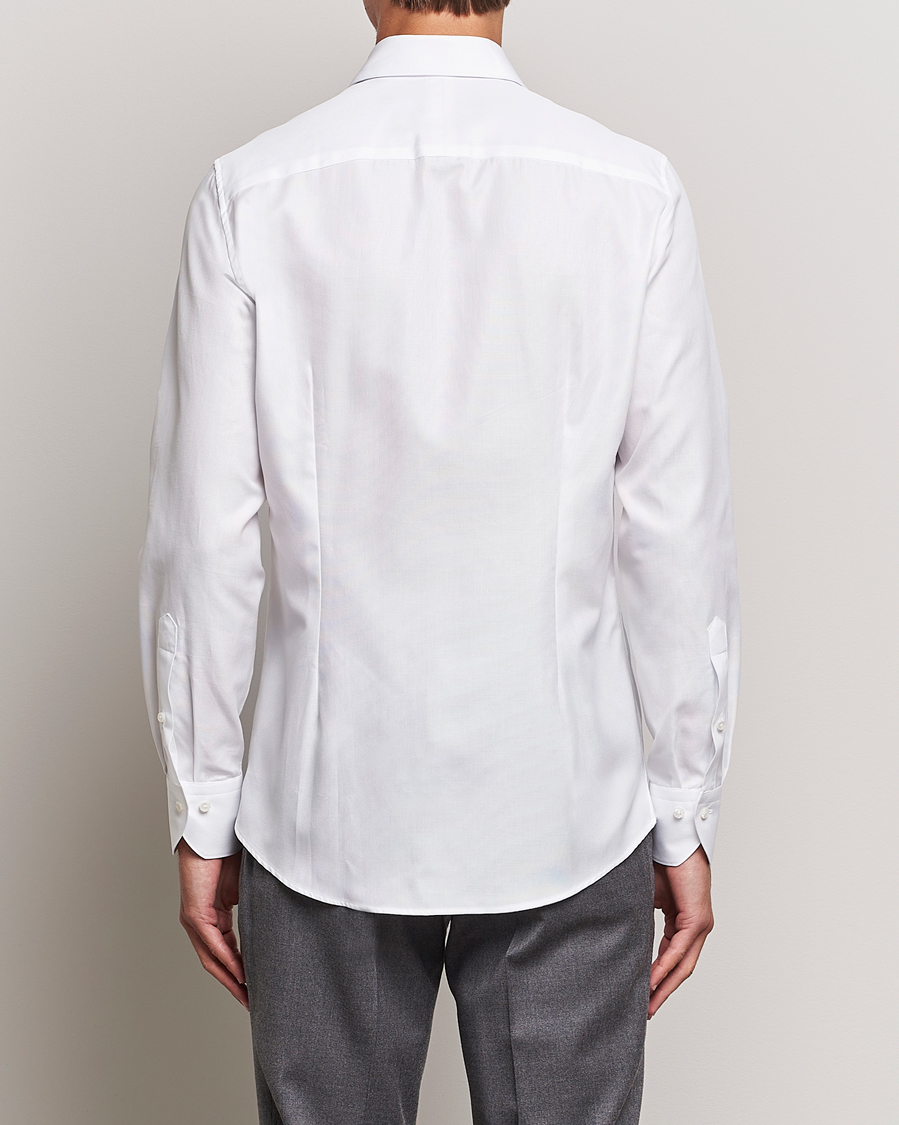 Mies | Kauluspaidat | Stenströms | 1899 Slim Cotton Royal Oxford Shirt White