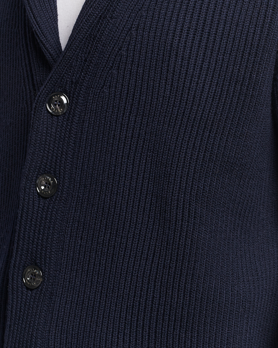 Mies | Puserot | Altea | Shawl Collar Cardigan Navy