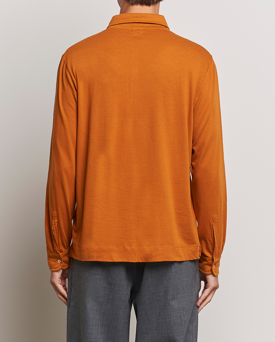 Mies | Puserot | Massimo Alba | Ischia Cotton/Cashmere Polo Brick