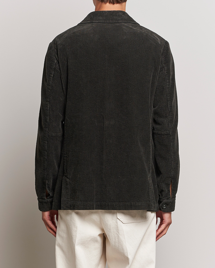 Mies | Takit | Massimo Alba | Velvet Corduroy Field Jacket Carob