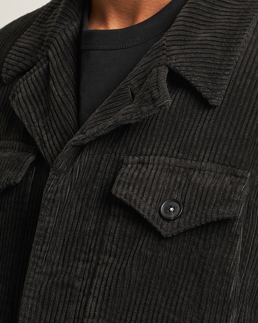 Mies | Takit | Massimo Alba | Velvet Corduroy Field Jacket Carob