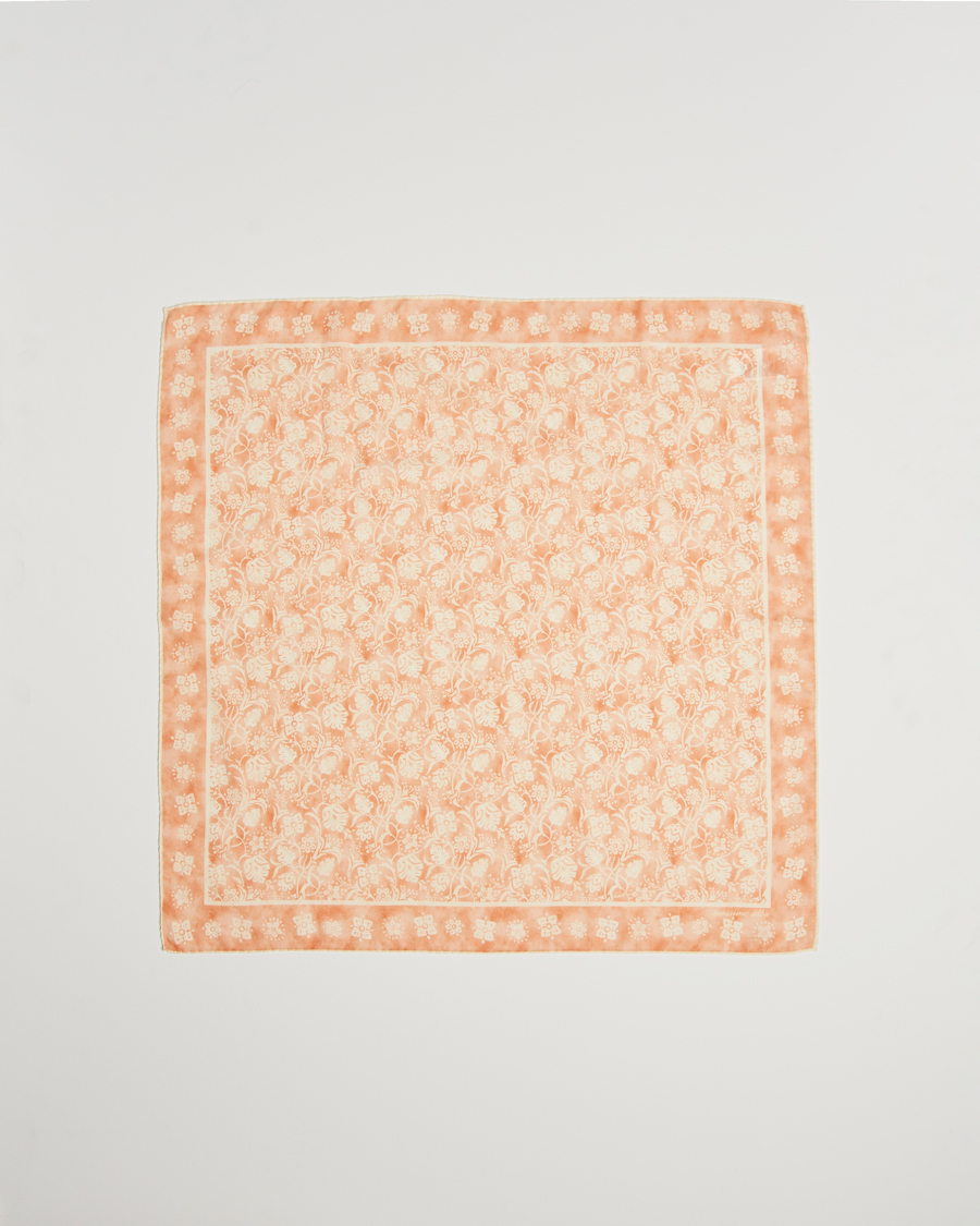 Mies | Massimo Alba Printed Cashmere Bandana Apricot | Massimo Alba | Printed Cashmere Bandana Apricot