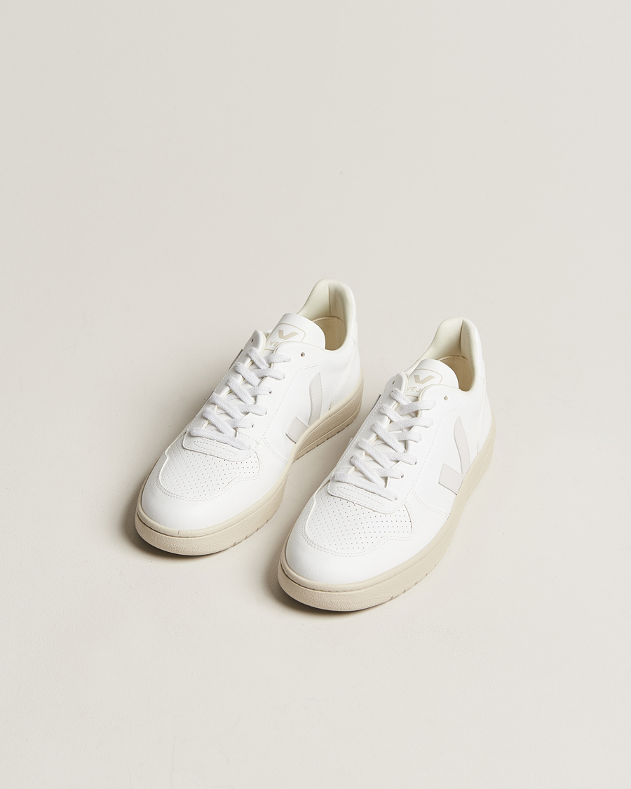 Mies | Veja V-10 Vegan Leather Sneaker Full White 40 | Veja | V-10 Vegan Leather Sneaker Full White 40