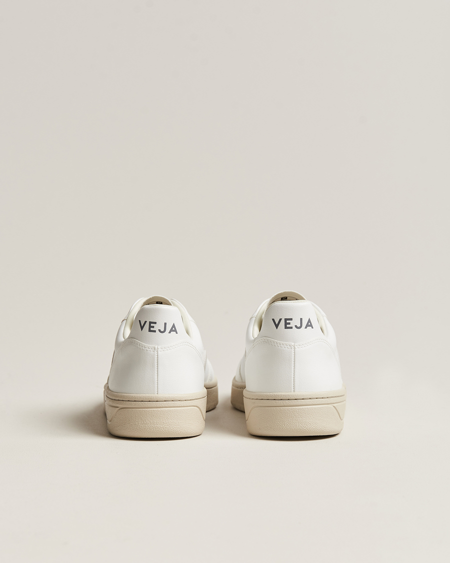 Mies | Veja V-10 Vegan Leather Sneaker Full White | Veja | V-10 Vegan Leather Sneaker Full White