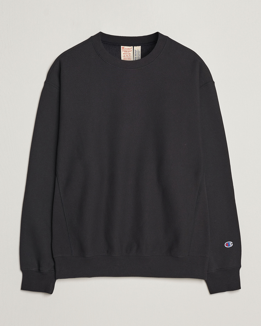 Mies |  | Champion | Reverse Weave Soft Fleece Sweatshirt Black Beauty