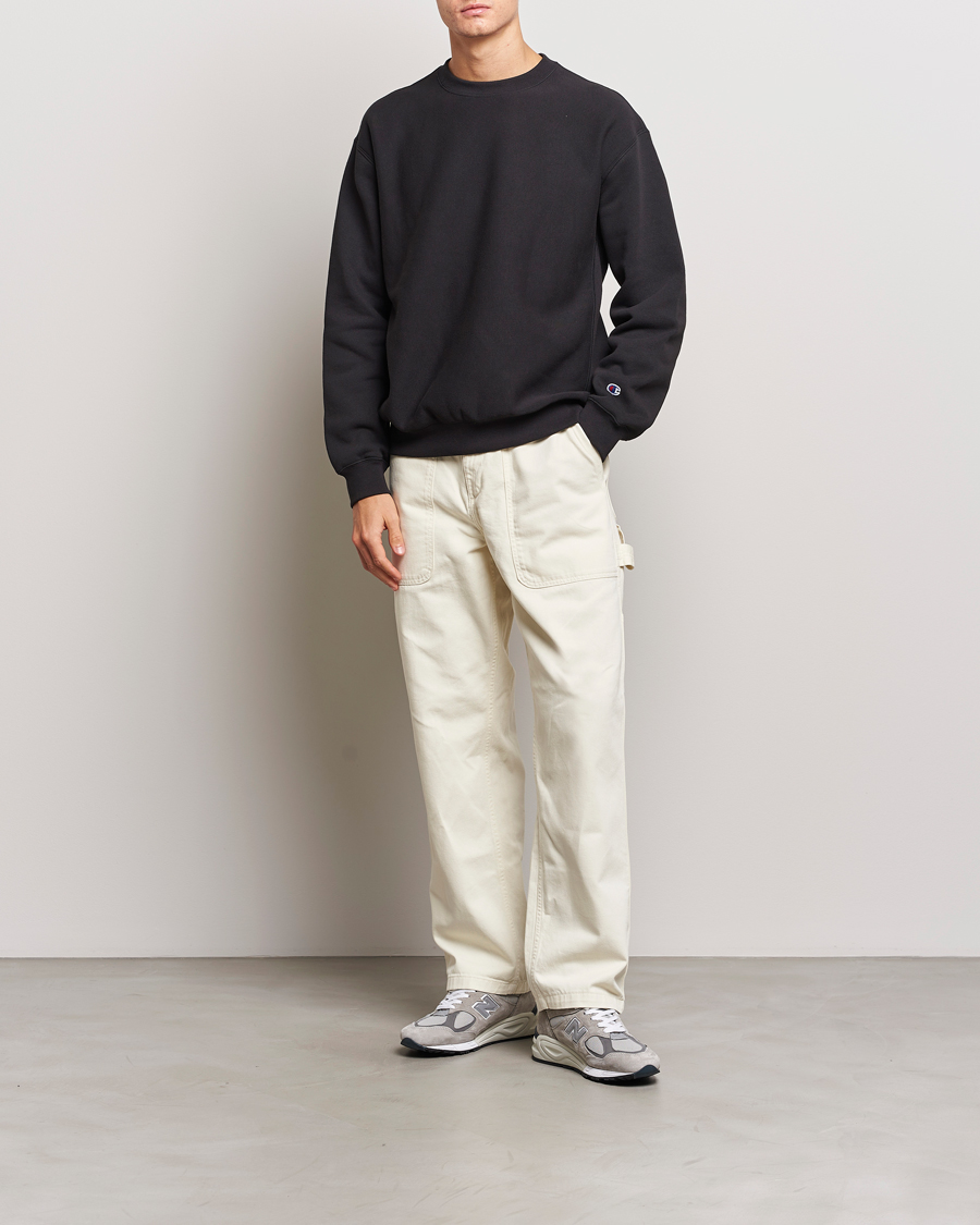 Mies | Puserot | Champion | Reverse Weave Soft Fleece Sweatshirt Black Beauty