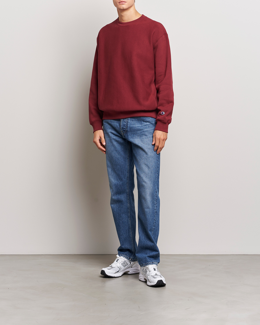 Mies | Puserot | Champion | Reverse Weave Soft Fleece Sweatshirt Cabernet
