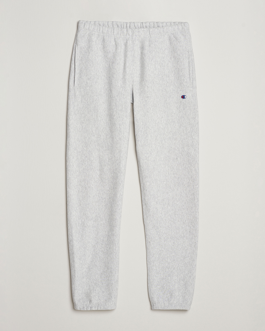 Mies | Housut | Champion | Reverse Weave Soft Fleece Sweatpants Grey Melange