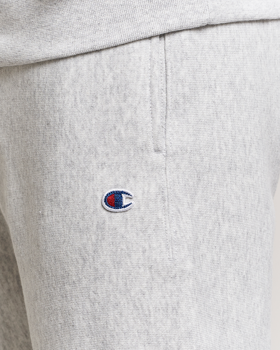 Mies | Housut | Champion | Reverse Weave Soft Fleece Sweatpants Grey Melange