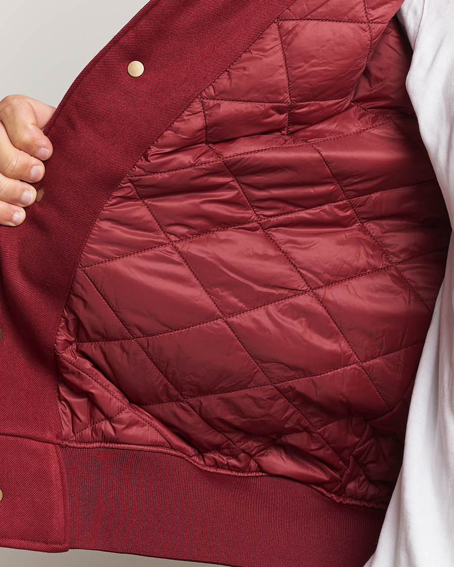 Mies | Takit | Champion | Archive Varsity Bomber Jacket Cabernet