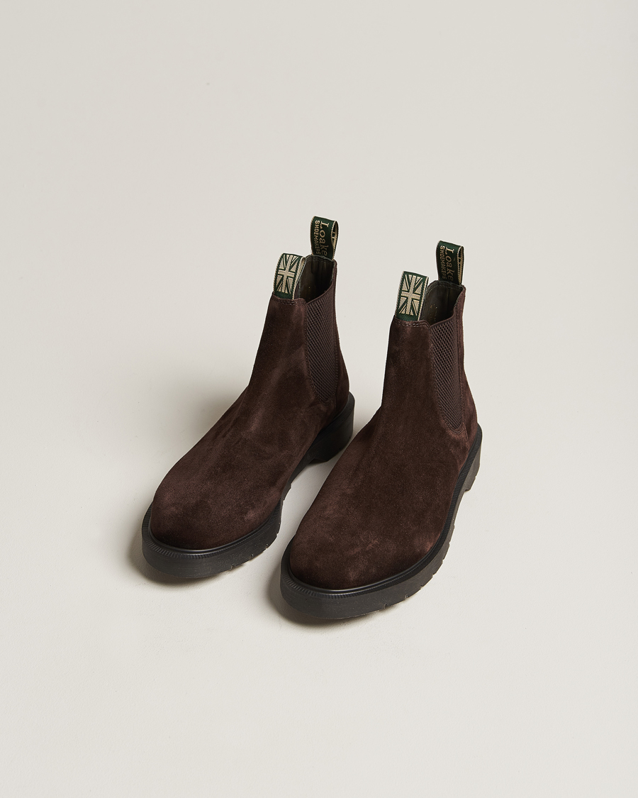 Mies | Nilkkurit | Loake Shoemakers | Mccauley Heat Sealed Chelsea Brown Suede