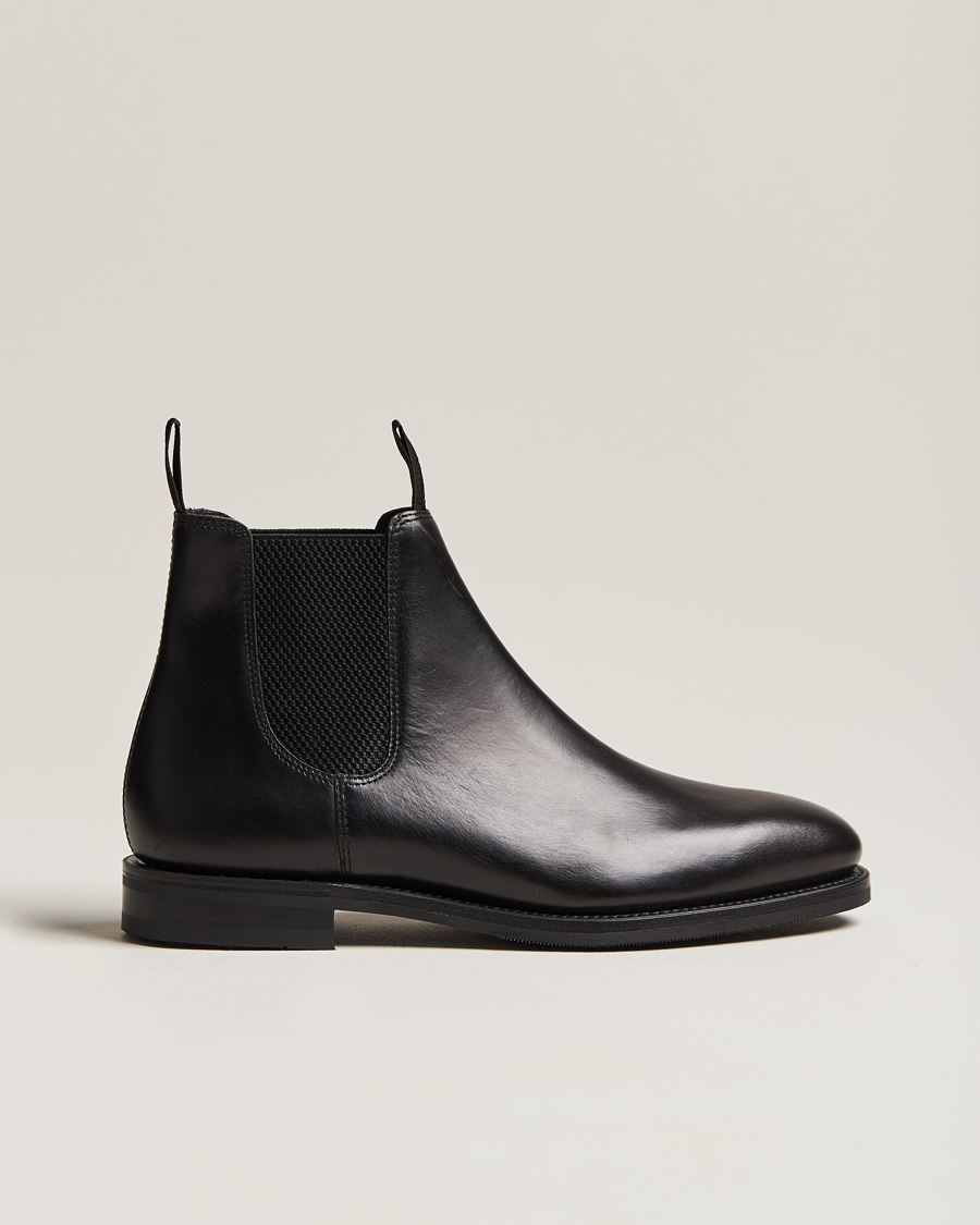 Mies | Nilkkurit | Loake 1880 | Emsworth Chelsea Boot Black Leather