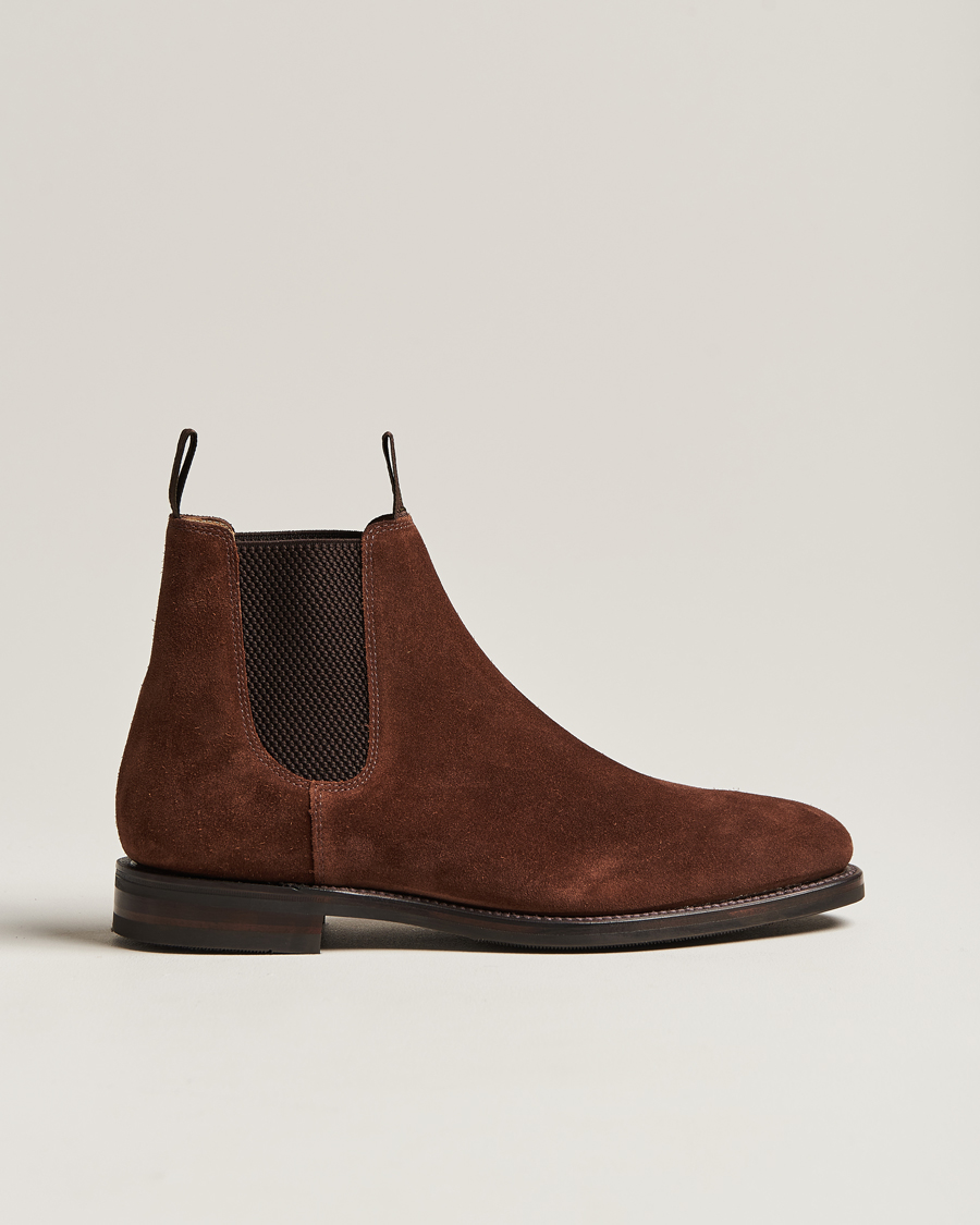 Mies | Best of British | Loake 1880 | Emsworth Chelsea Boot Polo Suede
