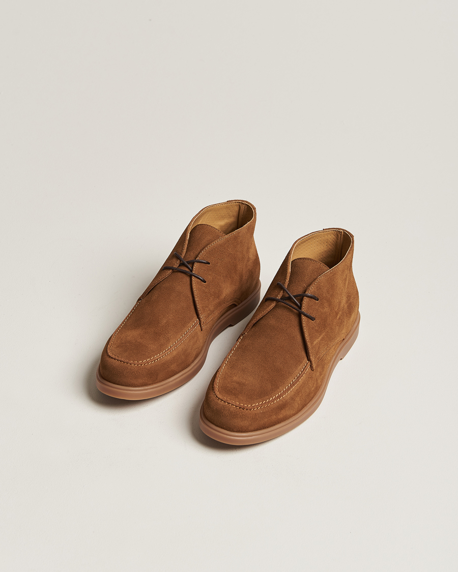 Mies | Chukka-kengät | Loake 1880 | Amalfi Suede Chukka Boot Chestnut