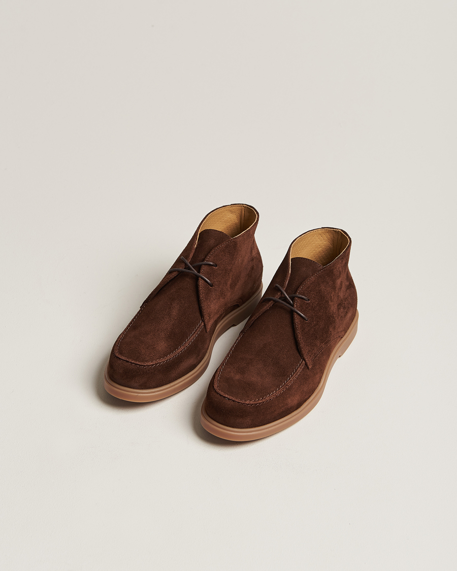 Mies | Chukka-kengät | Loake 1880 | Amalfi Suede Chukka Boot Chocolate