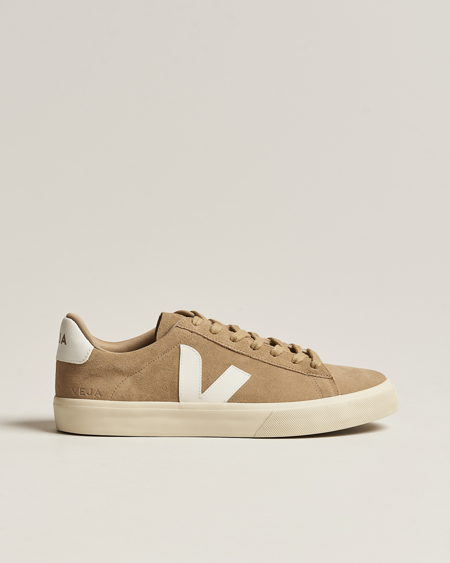 Mies |  | Veja | Campo Suede Sneaker Dune White