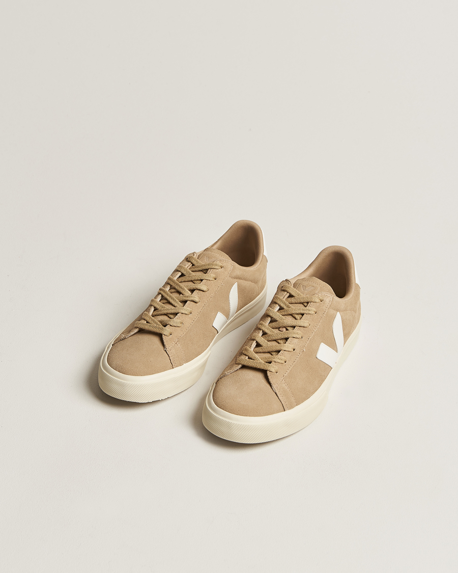 Mies |  | Veja | Campo Suede Sneaker Dune White