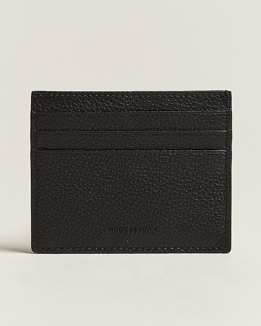 Mies |  | Kiton | Grain Leather Cardholder Black