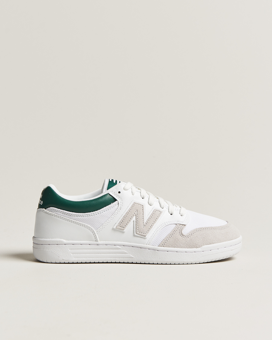 Mies | New Balance 480 Sneakers White/Green | New Balance | 480 Sneakers White/Green