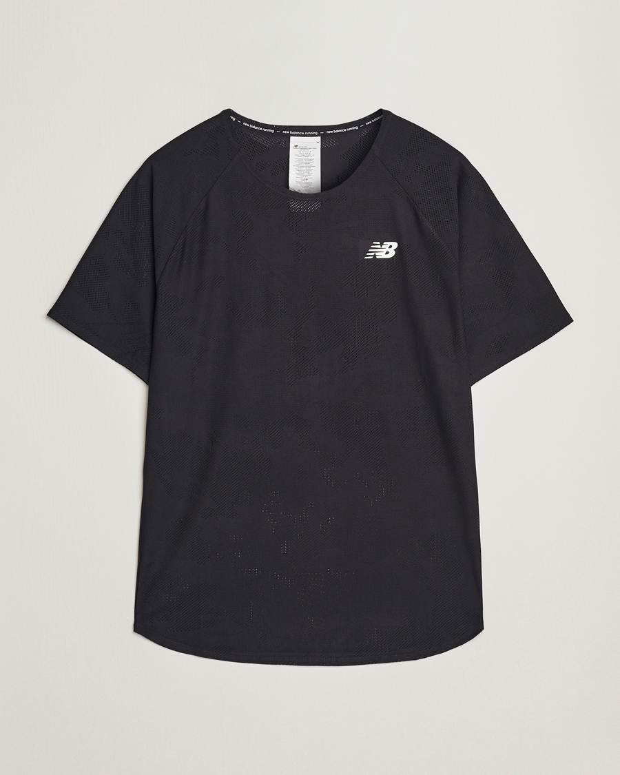 Mies |  | New Balance Running | Q Speed Jacquard T-Shirt Black