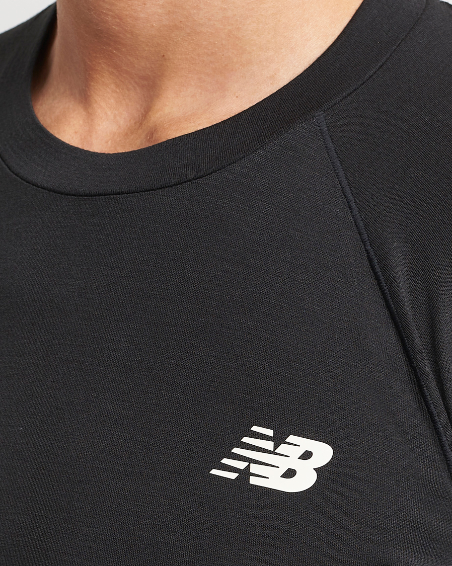 Mies | T-paidat | New Balance | Running Q Speed Jacquard Long Sleeve T-Shirt Black