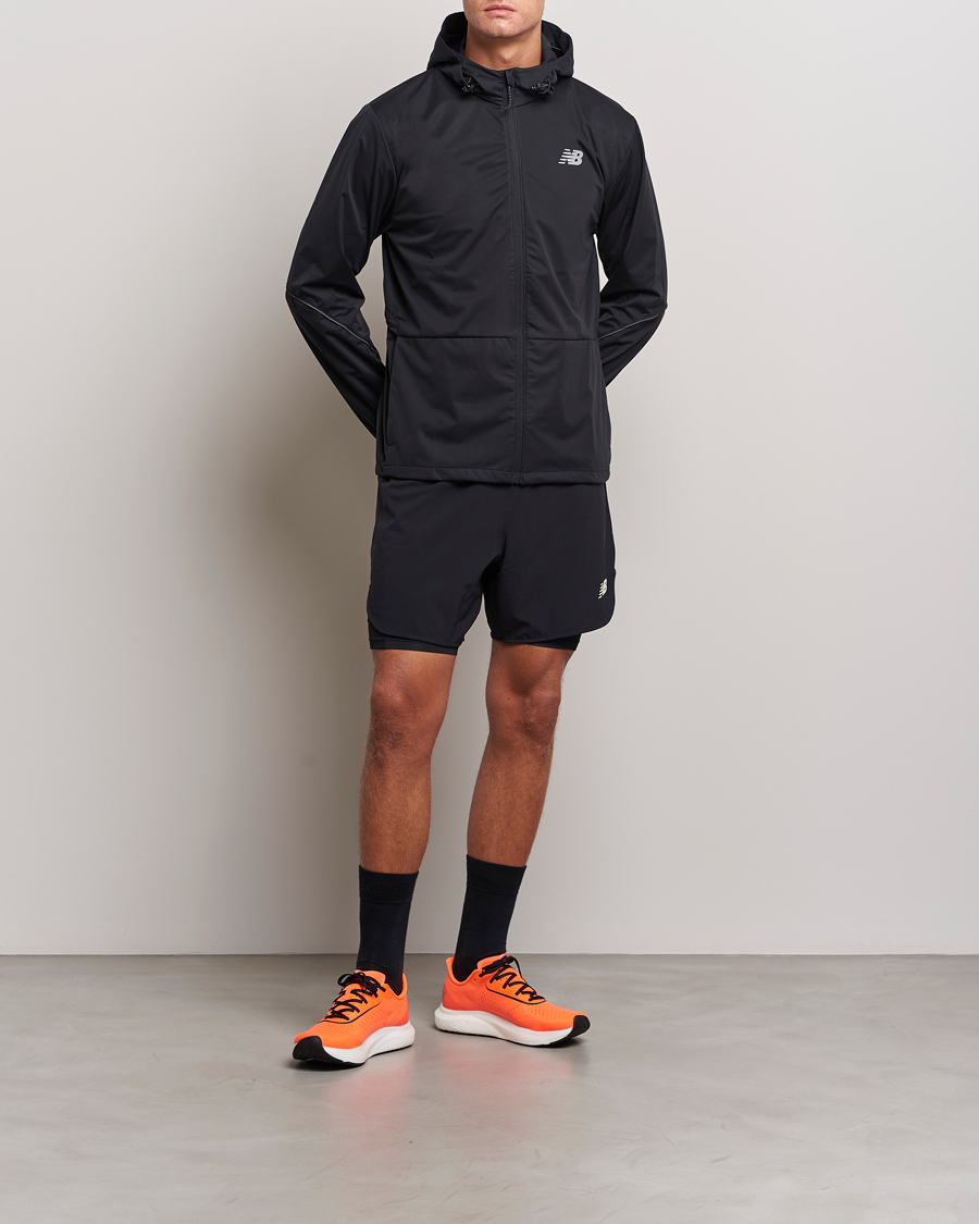 Mies | Shortsit | New Balance | Running Q Speed 2 in 1 Shorts Black