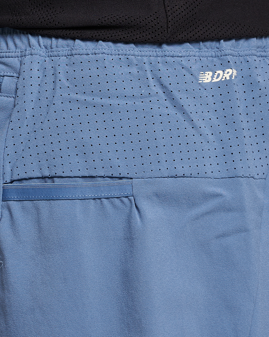 Mies | Shortsit | New Balance | Running Q Speed 2 in 1 Shorts Mercury Blue