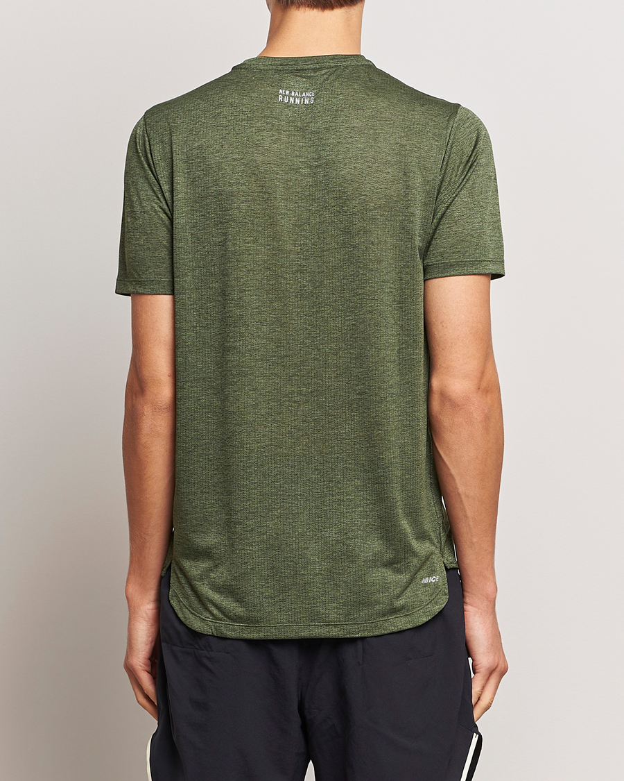 Mies | T-paidat | New Balance | Running Impact Run T-Shirt Kombu Heather