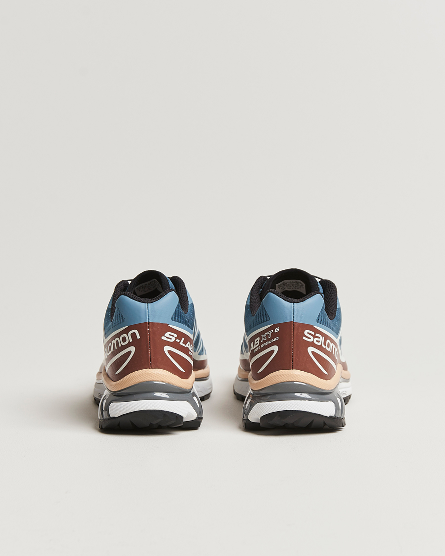 Mies | Salomon XT-6 Sneakers Aegean Blue/Tortoise Shell | Salomon | XT-6 Sneakers Aegean Blue/Tortoise Shell