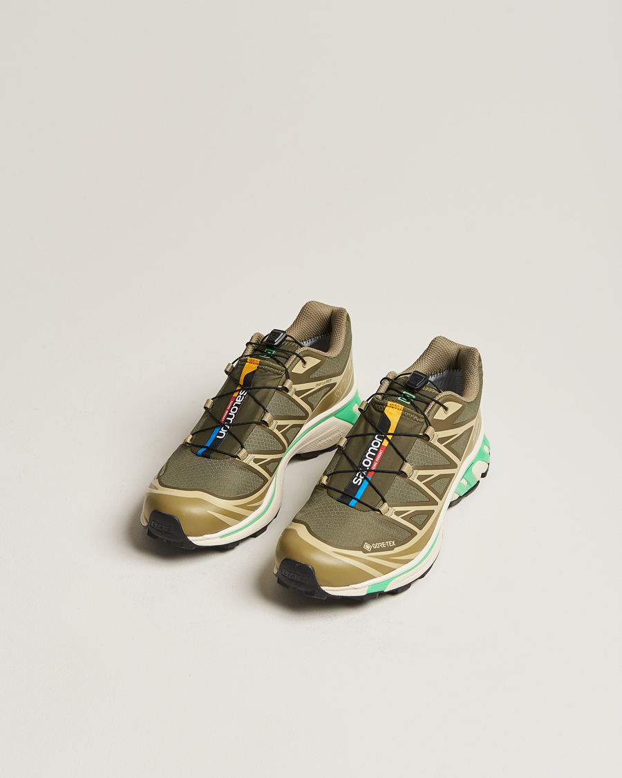 Mies |  | Salomon | XT-6 GTX Sneakers Olive Night/Dried Herb