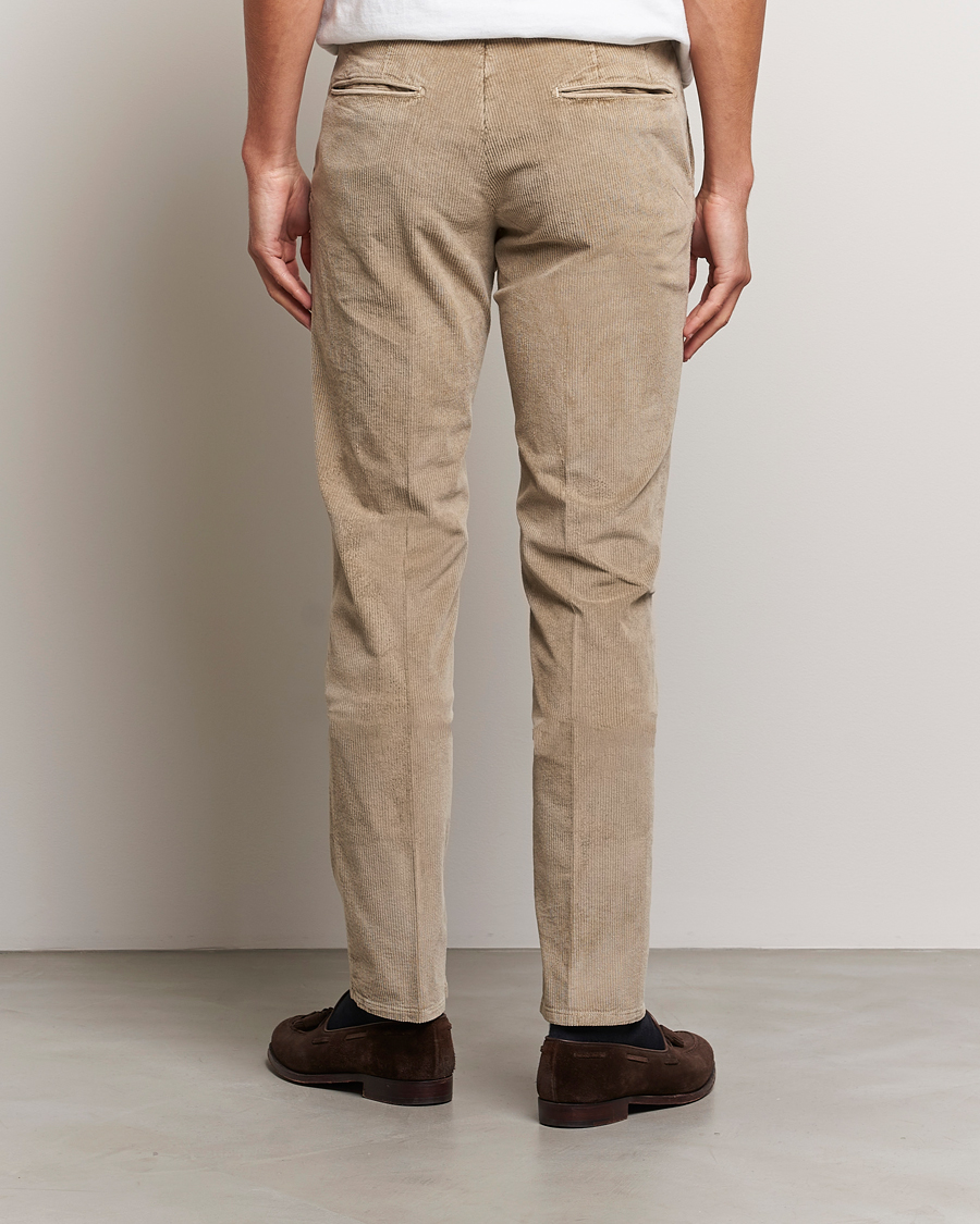 Mies | Housut | Incotex | Slim Fit Leisure Cord Slacks Beige