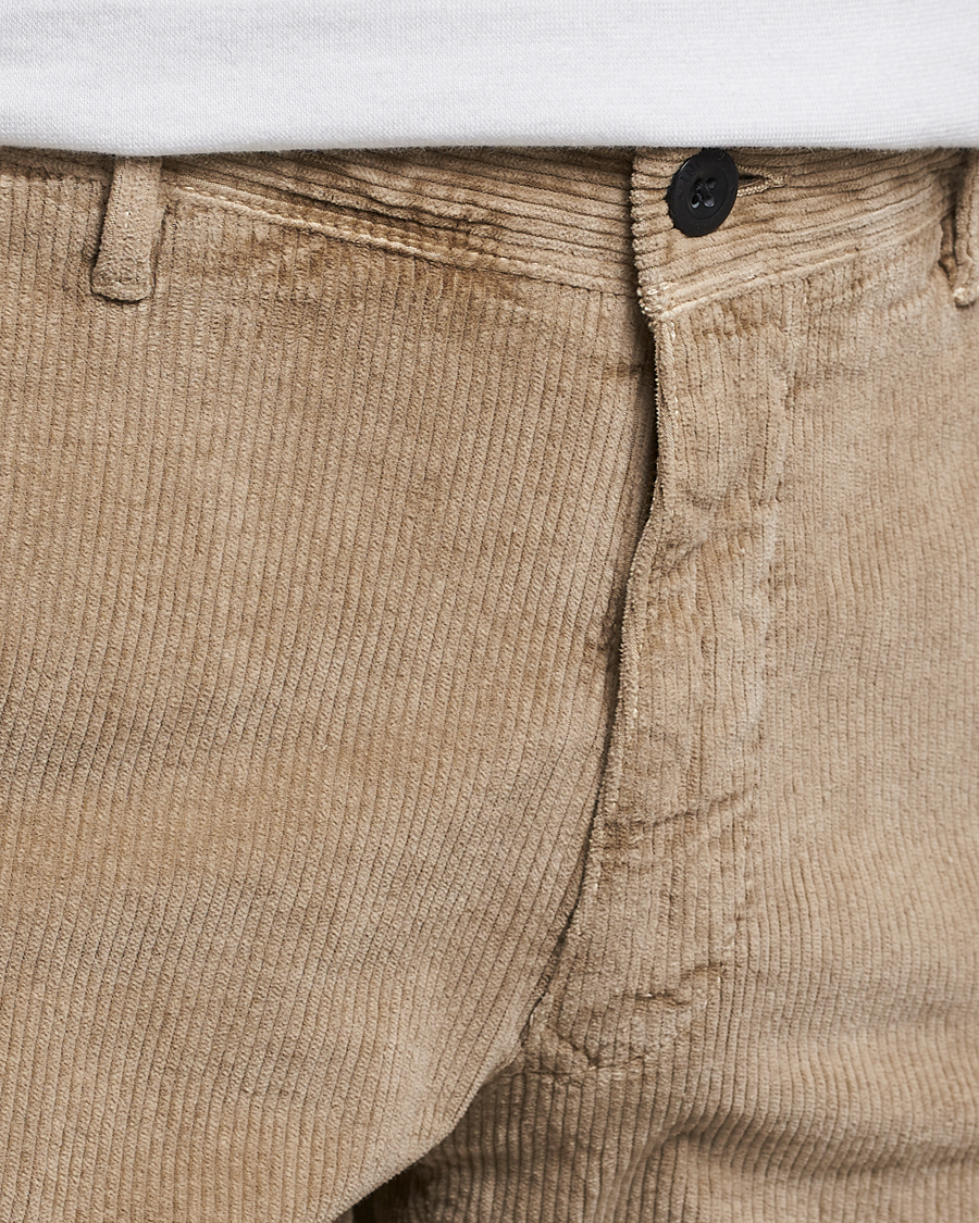 Mies | Housut | Incotex | Slim Fit Leisure Cord Slacks Beige