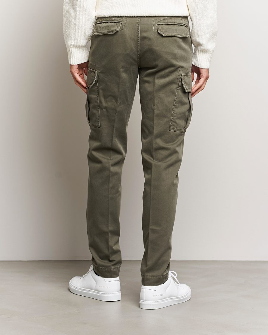 Mies | Housut | Incotex | Slim Fit Cargo Pants Military