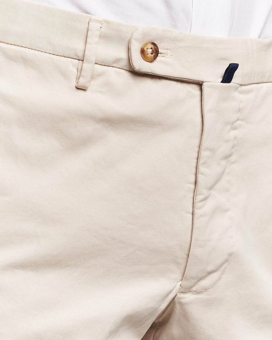 Mies | Housut | Incotex | Regular Fit Cotton Chinos Off White