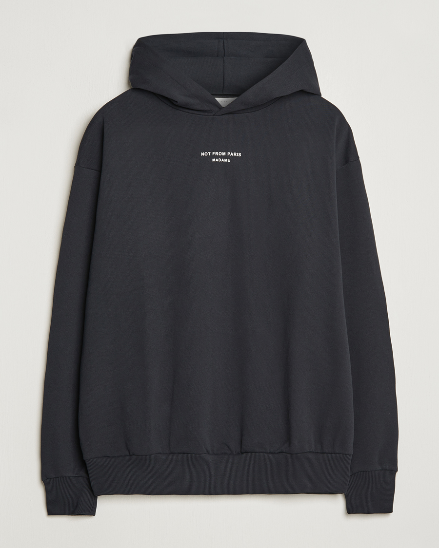 Mies | Puserot | Drôle de Monsieur | Classic NFPM Hoodie Black