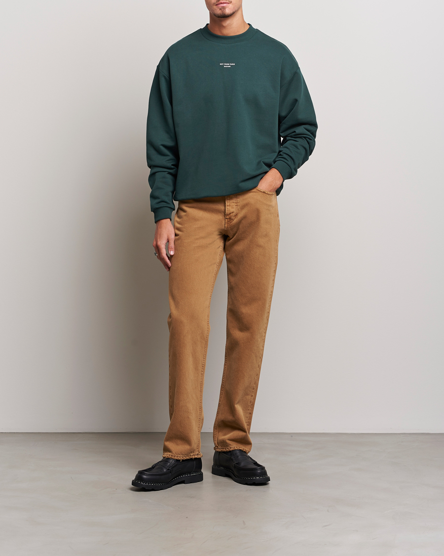 Mies | Puserot | Drôle de Monsieur | Classic NFPM Sweatshirt Dark Green