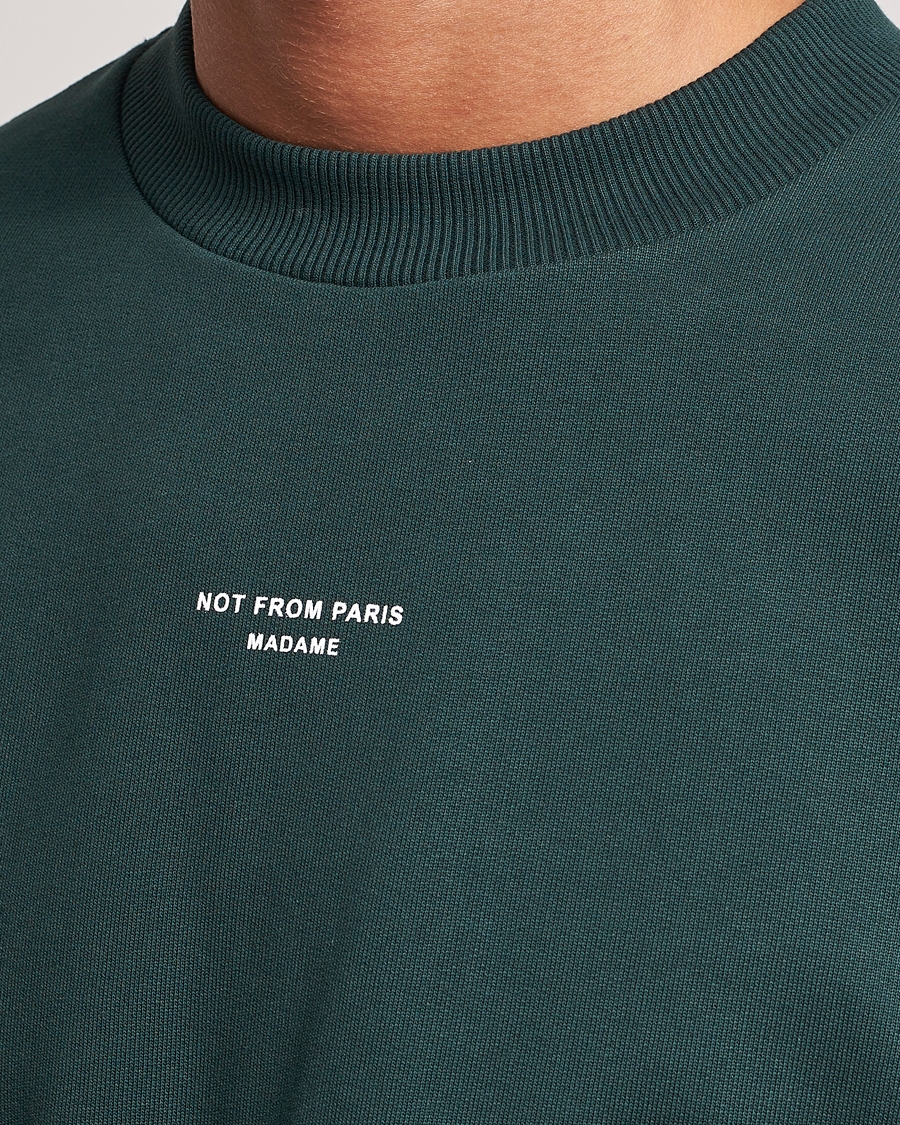 Mies | Puserot | Drôle de Monsieur | Classic NFPM Sweatshirt Dark Green