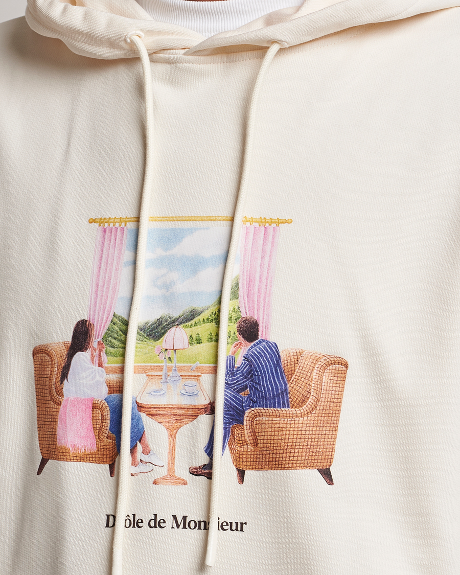 Mies | Puserot | Drôle de Monsieur | Voyage Hoodie Cream