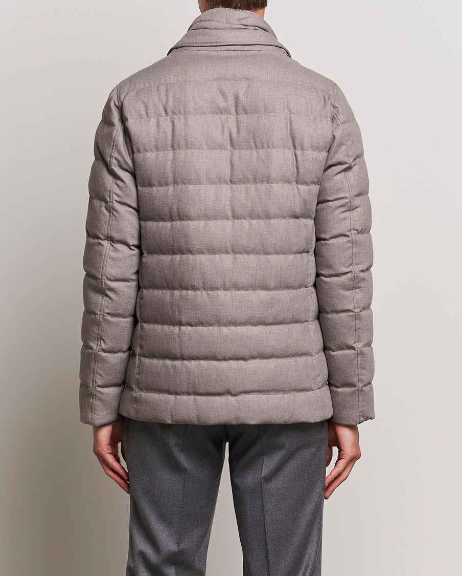 Mies | Takit | Herno | Flannel Down Blazer Beige