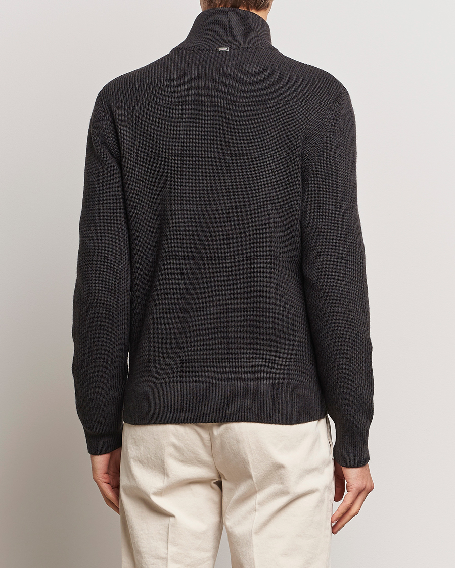 Mies | Takit | Herno | Knitted Hybrid Jacket Marrone