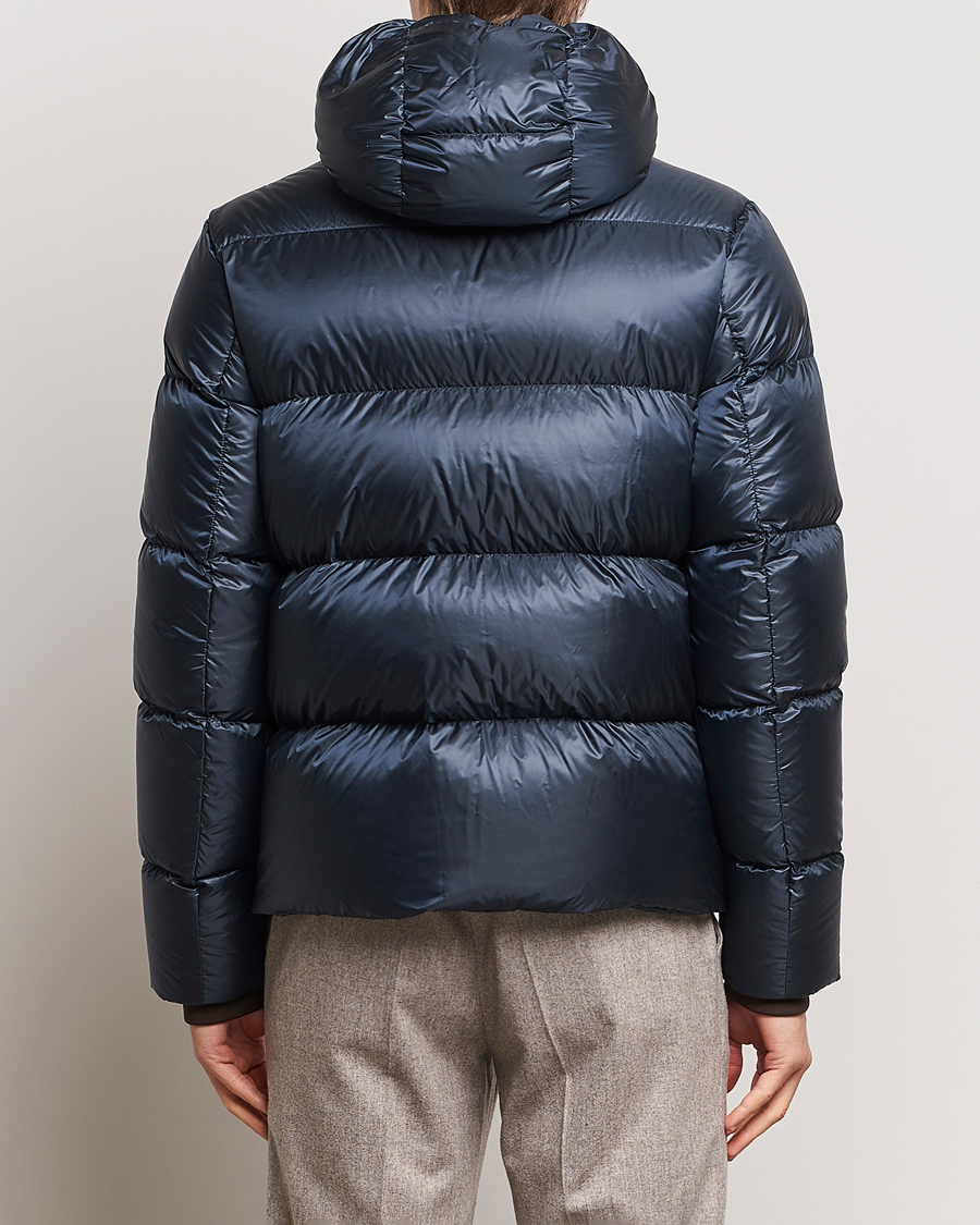 Mies | Takit | Herno | Ultralight Nylon Down Jacket Navy