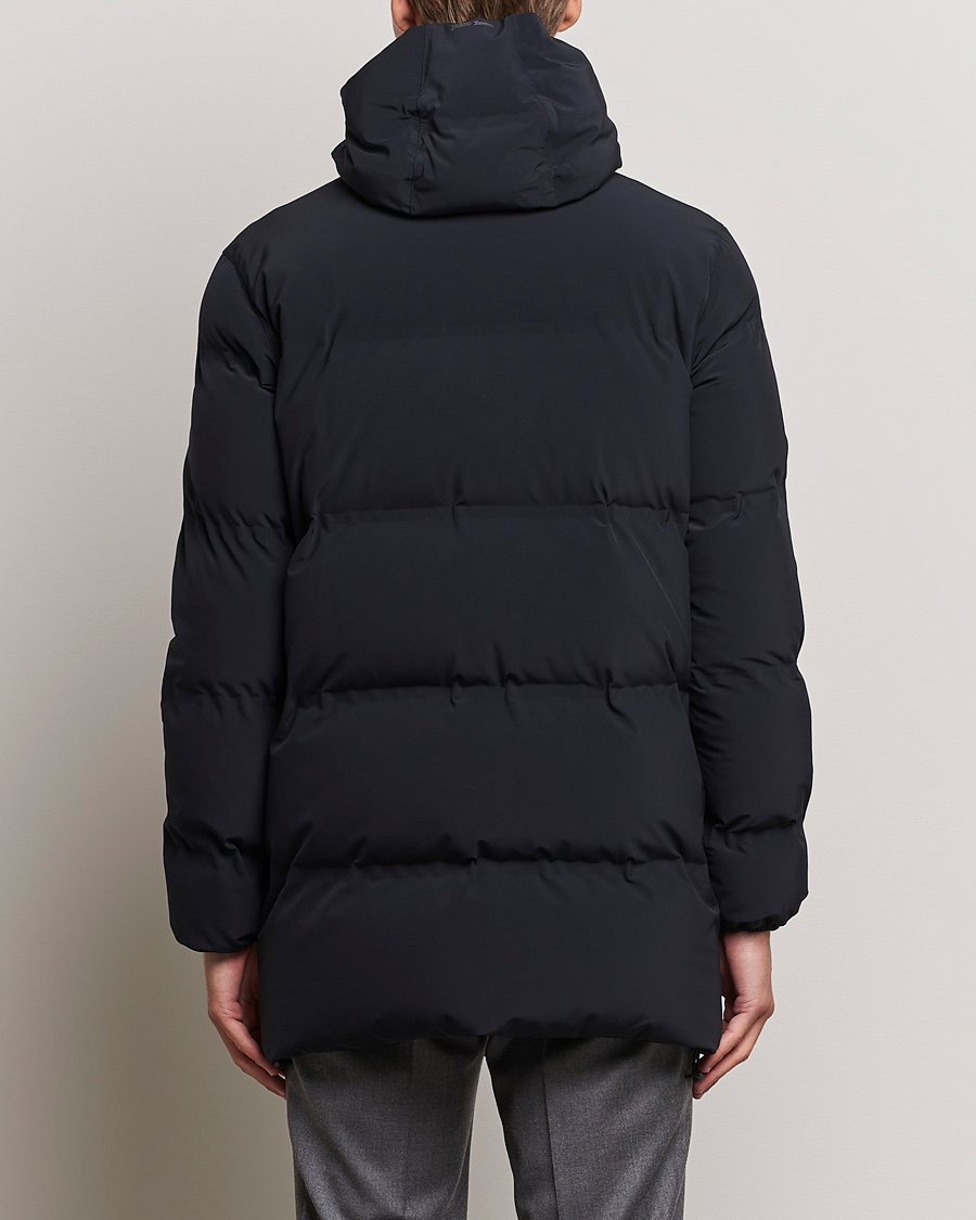Mies | Takit | Herno | Laminar Stretch Nylon Down Coat Navy
