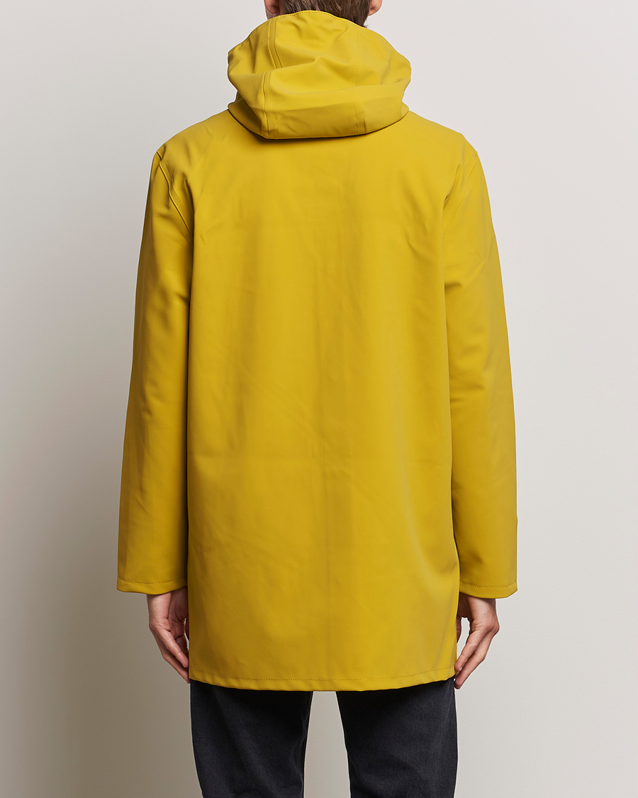 Mies | Takit | Stutterheim | Stockholm Raincoat Suede Gold