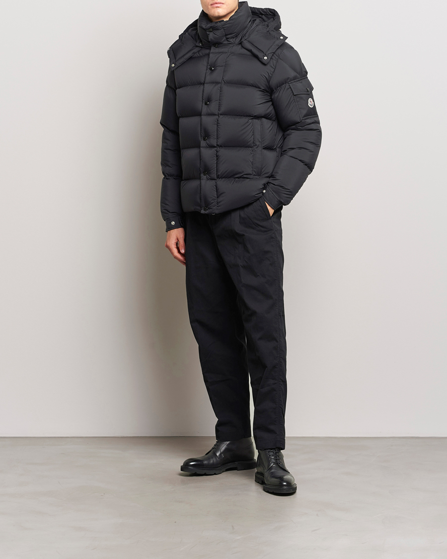 Mies | Takit | Moncler | Vezere Hooded Down Jacket Black