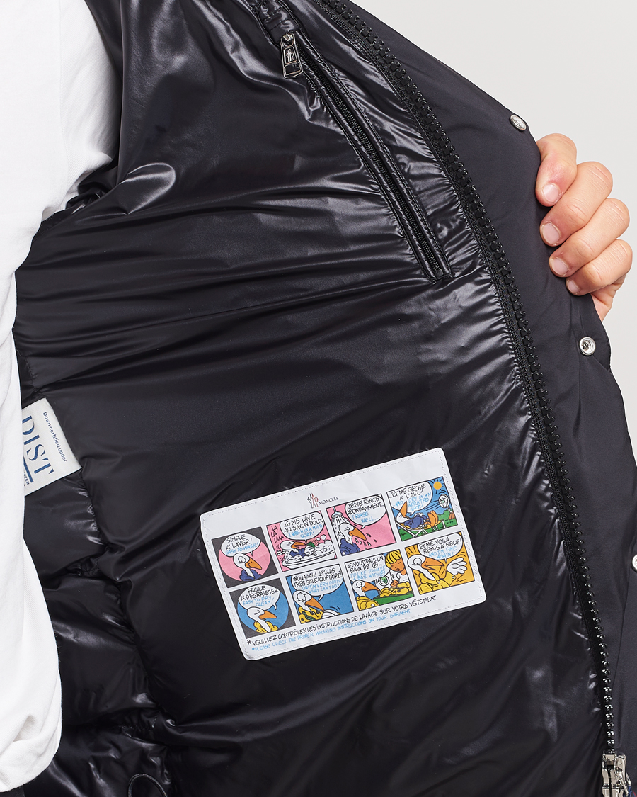 Mies | Takit | Moncler | Vezere Hooded Down Jacket Black