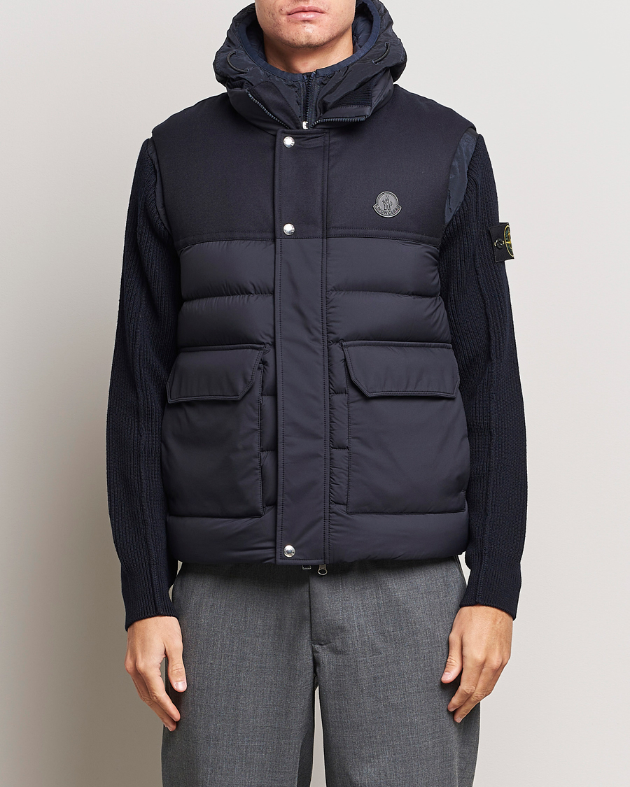 Mies | Takit | Moncler | Rance Down Vest Navy