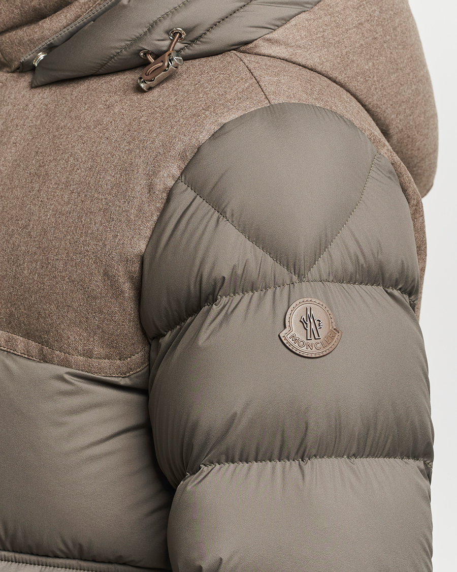 Mies | Takit | Moncler | Mussala Short Down Parka Taupe