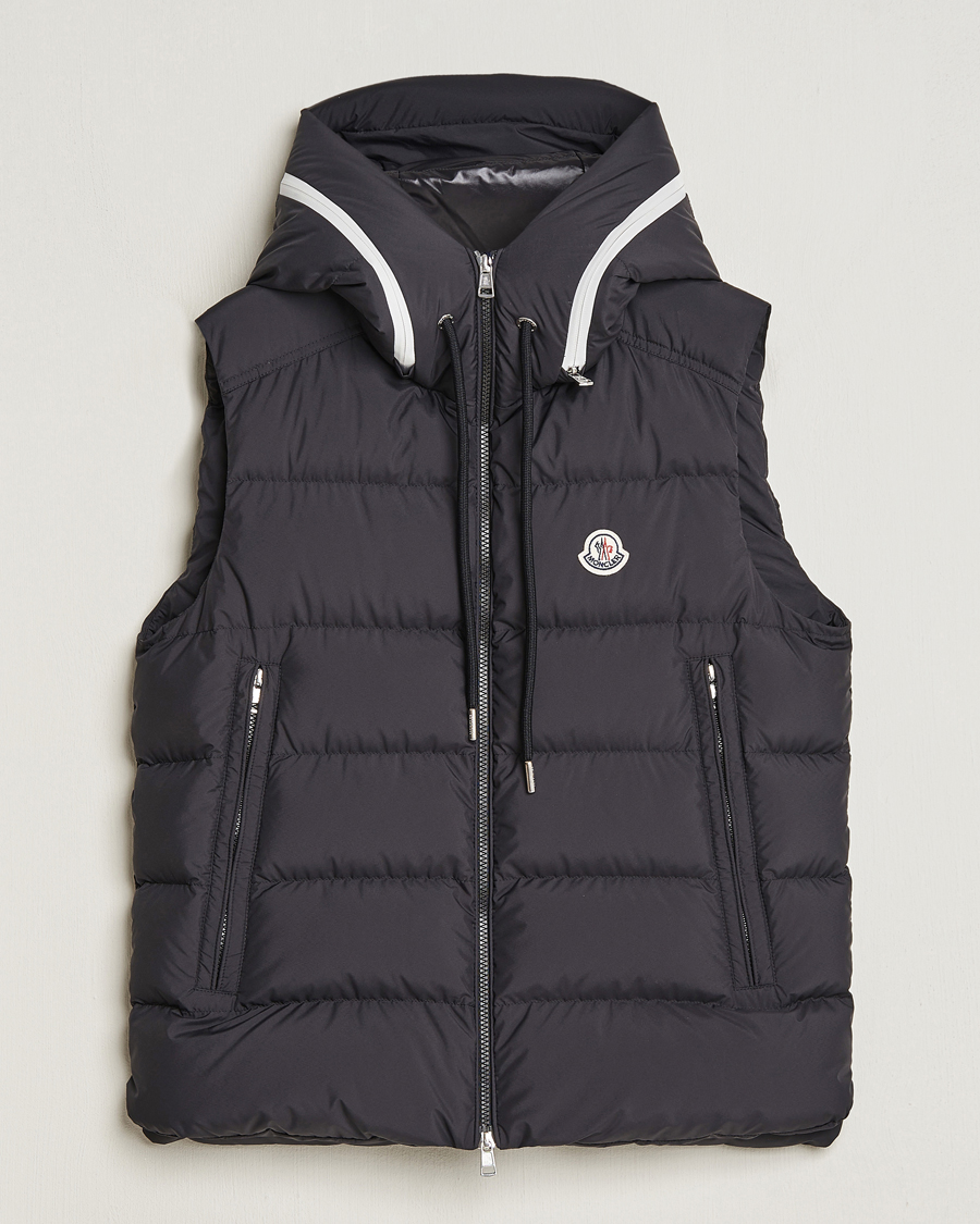 Mies | Takit | Moncler | Cardamine Hooded Down Vest Black